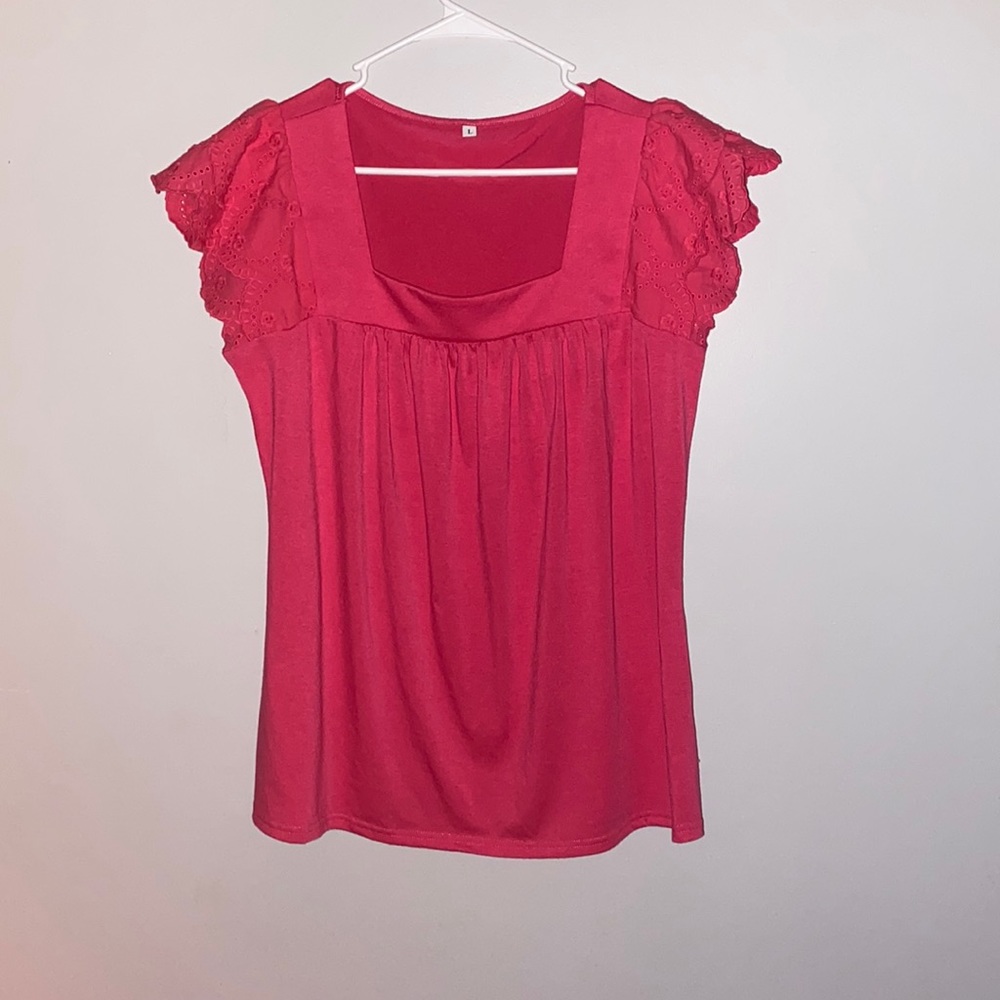 Pink top